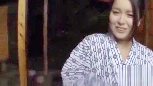Excited JAV Duo Gets Wild With Outdoor Public Fucking