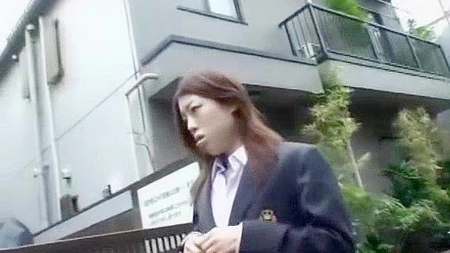 Wild Japanese Teen 18+ Takes It Outside in Hot JAV Scene