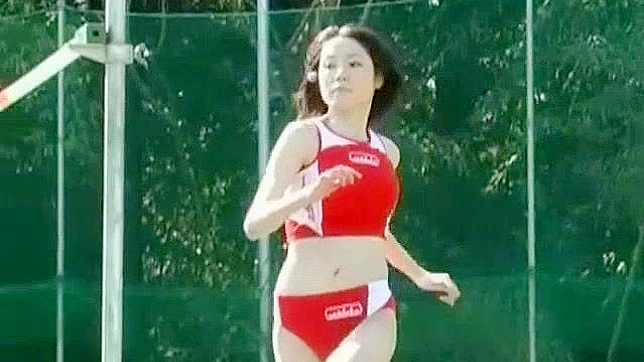 Hot Japanese Star Natsumi Miyamae Fingers Pussy In Sexy Sport Outfit