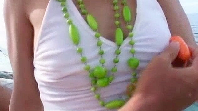 Tina Yuzuki Models Seductively Before Steamy JAV Action