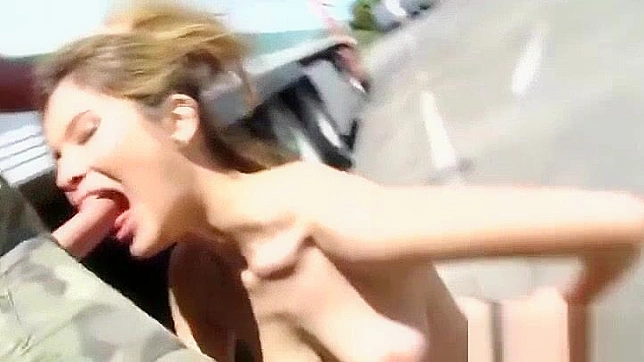 Miyuki Son Jav Blowjob Threesome Outdoors With Her Lovers