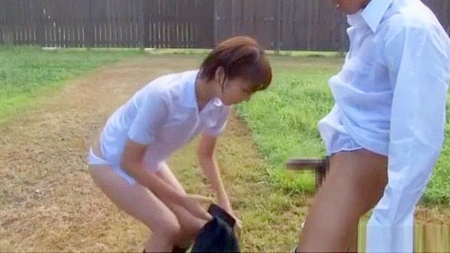 Hot JAV Star Hotaka Yuna Gets Nailed Outdoors Near Riverbank