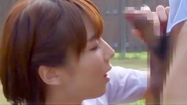 Hot JAV Star Hotaka Yuna Gets Nailed Outdoors Near Riverbank