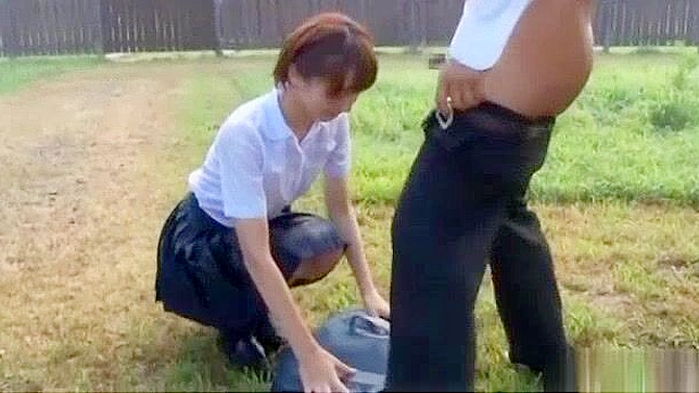 Hot JAV Star Hotaka Yuna Gets Nailed Outdoors Near Riverbank