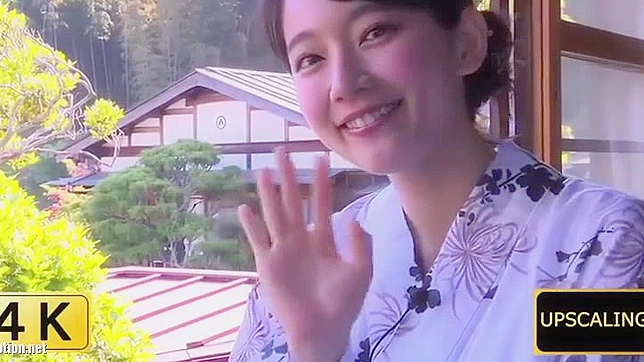 Big-Titted JAV Star Gets Fucked While Watching Her Idol