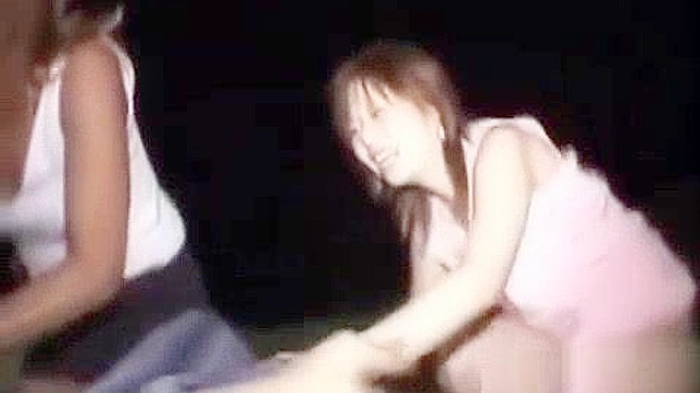 Hot JAV Beauty Parties Down on Sandy Shore Amidst Steamy Sex Acts