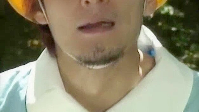 Outdoor Jav Star Rei Amami Shows Off Her Massive Breasts