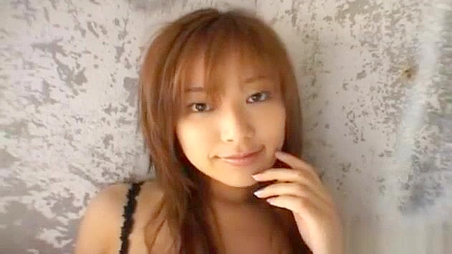 Lovely Asian Teen 18+ Aida Models Seductive Lingerie Show