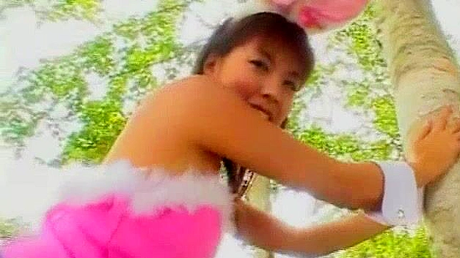 Hottest JAV Stars Fuck Outdoors in Scintillating Doggy Style Action