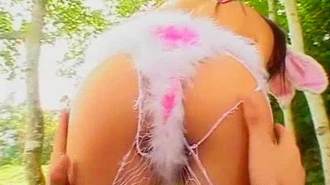 Hottest JAV Stars Fuck Outdoors in Scintillating Doggy Style Action