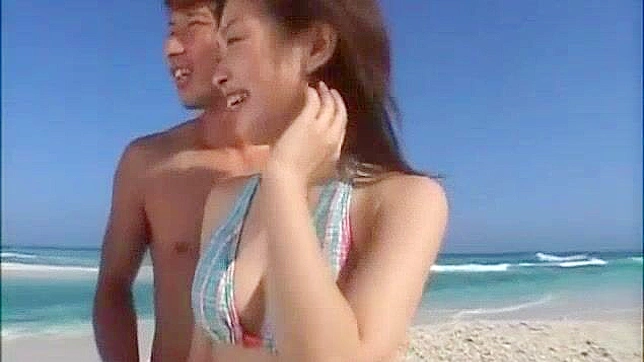 Hikaru Hozuki Sizzles Outdoors For Steamy Beach Sex