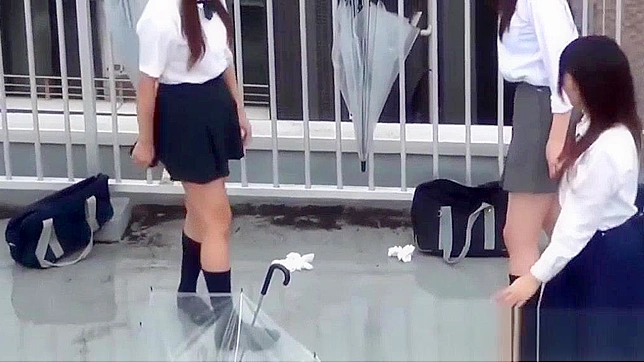 Naughty JAV Students Urinate Publicly in Explicit Scene Videos