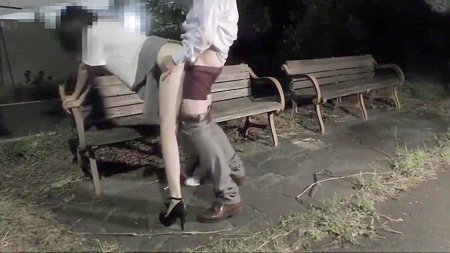 JAV Star Gives Hot Blow Job Before Public Creampie Orgasm