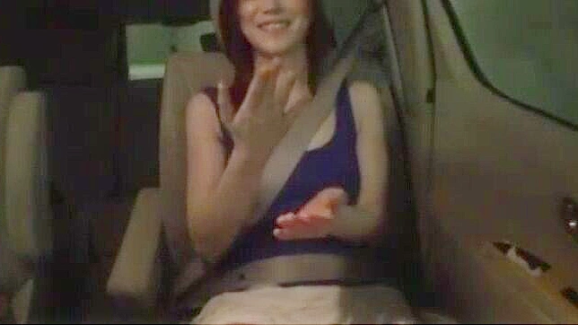 Riho Kobayashi Sizzles in Steamy Solo JAV Action Inside Her Ride