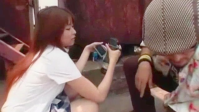 Miyu Sugiura Gets Super Wet and Toyed Outdoors