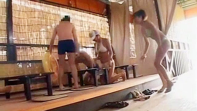 Hot Japanese Babes Play With Toys & Show Off Their Massive Tits