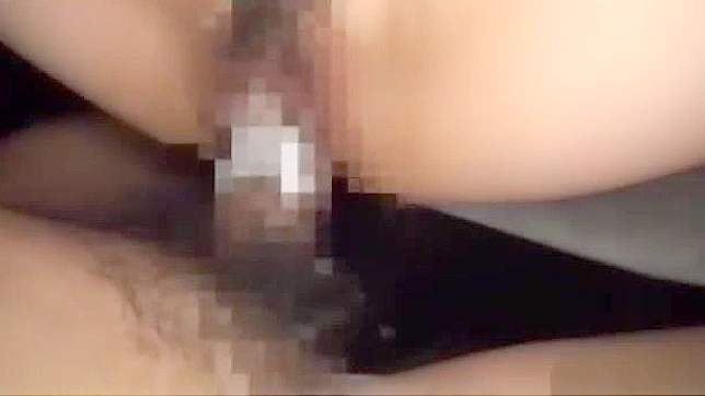 Hairy-Pussy Japanese beauty pounded hard in car sex video