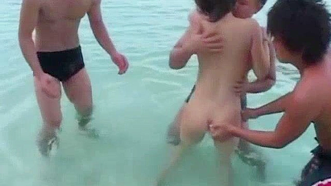 Rio Kitajima's Insane Japanese Gangbang Orgasm Fest