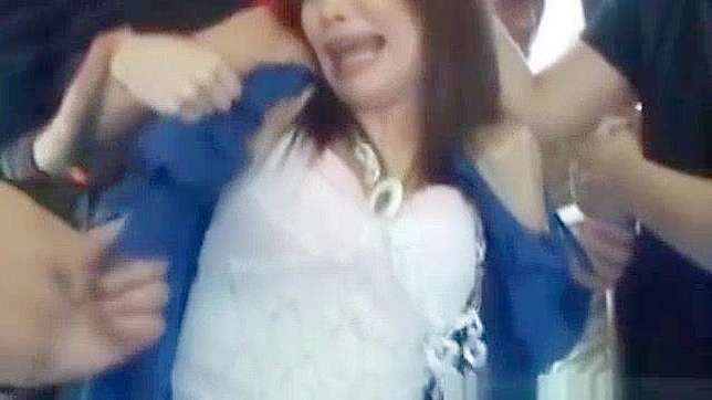 Public Slut JAV Babe Screams Loudly While Getting Fucked Hard