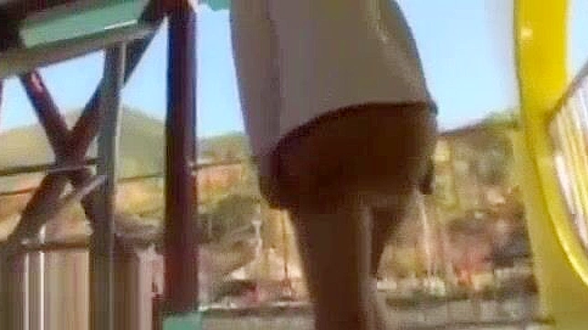 Outdoor JAV Babe Delivers Blowjob for Hot Sex Action