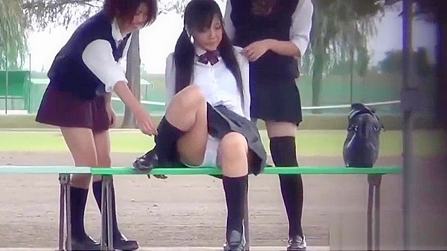 Schoolgirl 18+ in Jav Uniform Pees and Gets Fucked Hardly