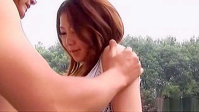 JAV MILF Takes It Hard Outdoors – Steamy Japanese Sex Scene