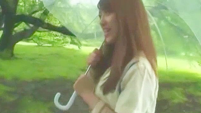 Outdoor Japanese Beauty Ellis Sucks Dick and Fucks Hardly