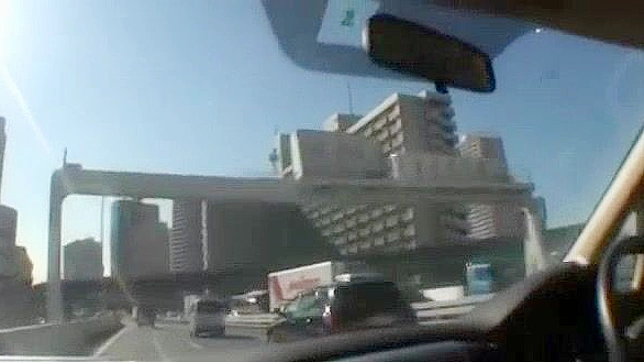 Hot JAP Star Kurara Horie Takes Big Cock Outdoors POV Style