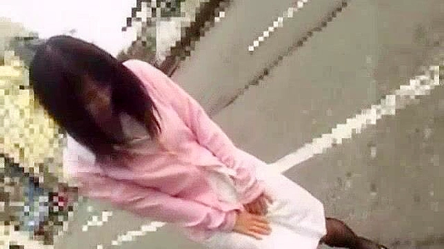 Tiny 18+ Titted Japanese Model Rocks Hot Pansu Stocking Sex Action