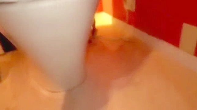 Hot JAV Inked Babe Gets Fucked by Stranger in Public Toilet