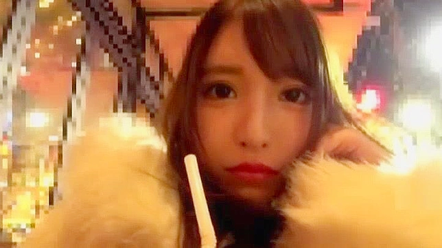Hot JAV Inked Babe Gets Fucked by Stranger in Public Toilet