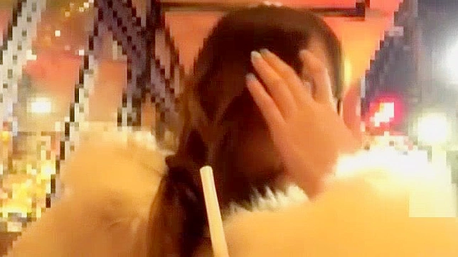 Hot JAV Inked Babe Gets Fucked by Stranger in Public Toilet