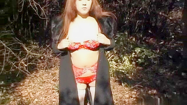 Japanese JAV Star Seduces in Naughty Stocking Sex Scene