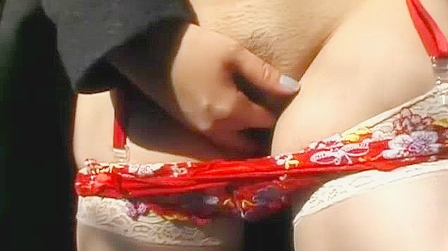 Japanese JAV Star Seduces in Naughty Stocking Sex Scene
