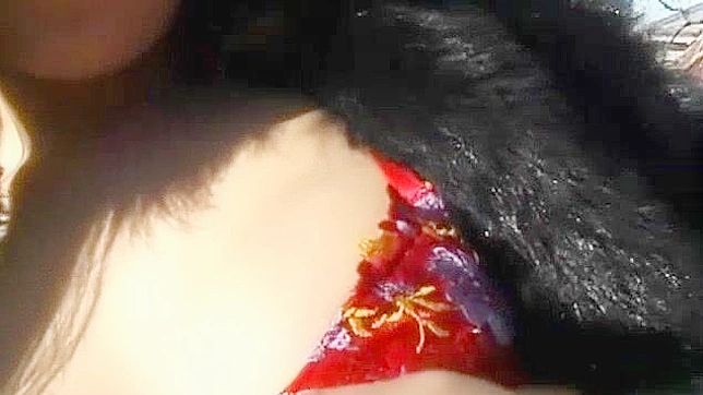 Japanese JAV Star Seduces in Naughty Stocking Sex Scene