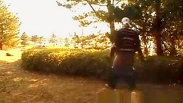 Outdoor Orgy! Japanese GF Gets Hardcore Public Fuck Fest