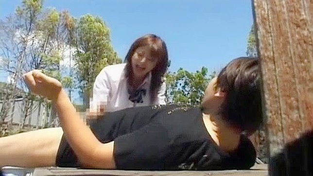 Publicly Fucked Jap Girl 18+ Takes Hard Cock Outdoors