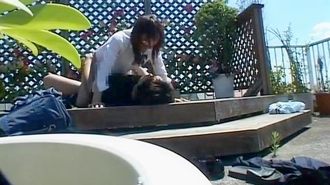 Publicly Fucked Jap Girl 18+ Takes Hard Cock Outdoors