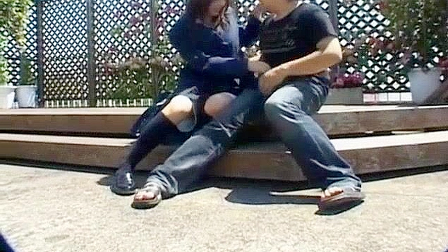 Publicly Fucked Jap Girl 18+ Takes Hard Cock Outdoors