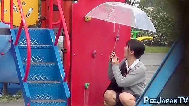 Juicy JAV Teen 18+ Splashes Pee in Park, Gets Fucked Rawly!