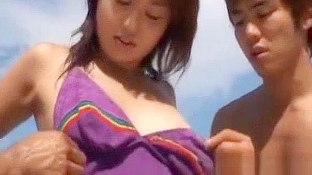 Hot Japanese Cutie Takes Two Dicks Simultaneously