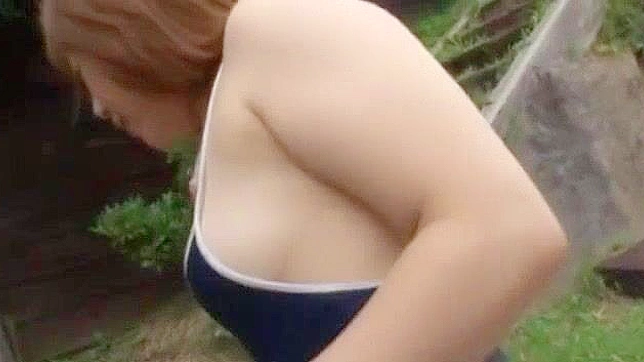 Megu Hazuki Outdoors - Japanese Porn Star’s Hot Blowjob Action