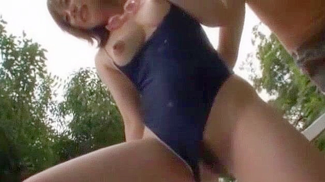 Megu Hazuki Outdoors - Japanese Porn Star’s Hot Blowjob Action