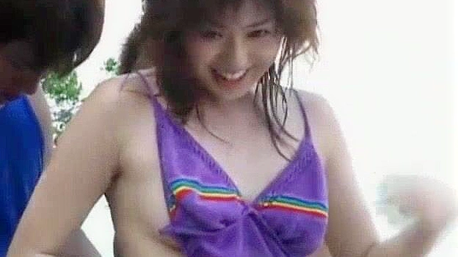 Rino Kamiya's Sultry Handjob Seduction & Tiny 18+ Tit Temptation