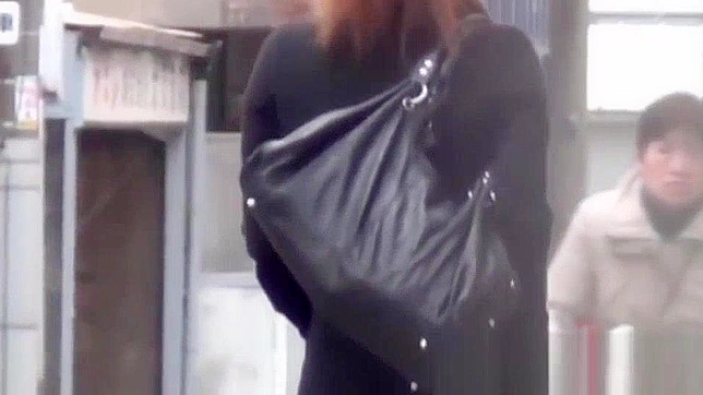 Seductive JAV Teen 18+ Rubs Herself in Public Asian Bliss