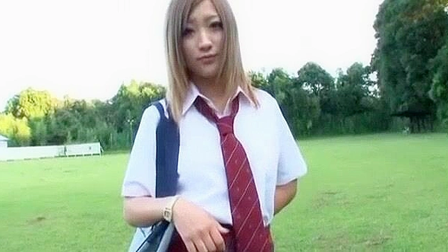 Aika's Hot Japanese Blowjob in Public - Must See Jav Scene!