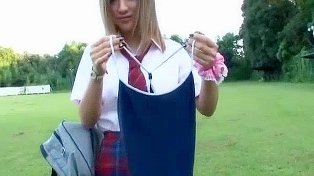 Aika's Hot Japanese Blowjob in Public - Must See Jav Scene!