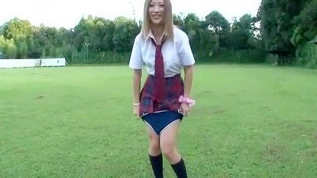 Aika's Hot Japanese Blowjob in Public - Must See Jav Scene!