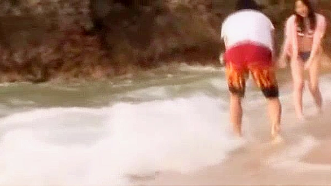 Outdoor Bliss! Junko Hayama's Wild Beach Sex Adventure
