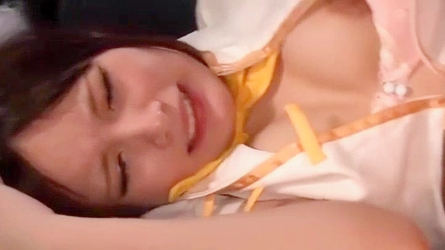 Mihono Sakaguchi Gets Naughty Blowjob in Public Place